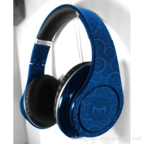 Colorful Water Transfer Printing Headphone